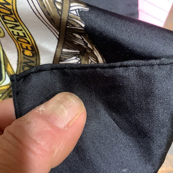 LORIS AZZARO PARIS SILK SCARF EQUESTRIAN HORSEBIT HARNESS CALÈCHE COACH CARRIAGE - Picture 10 of 11